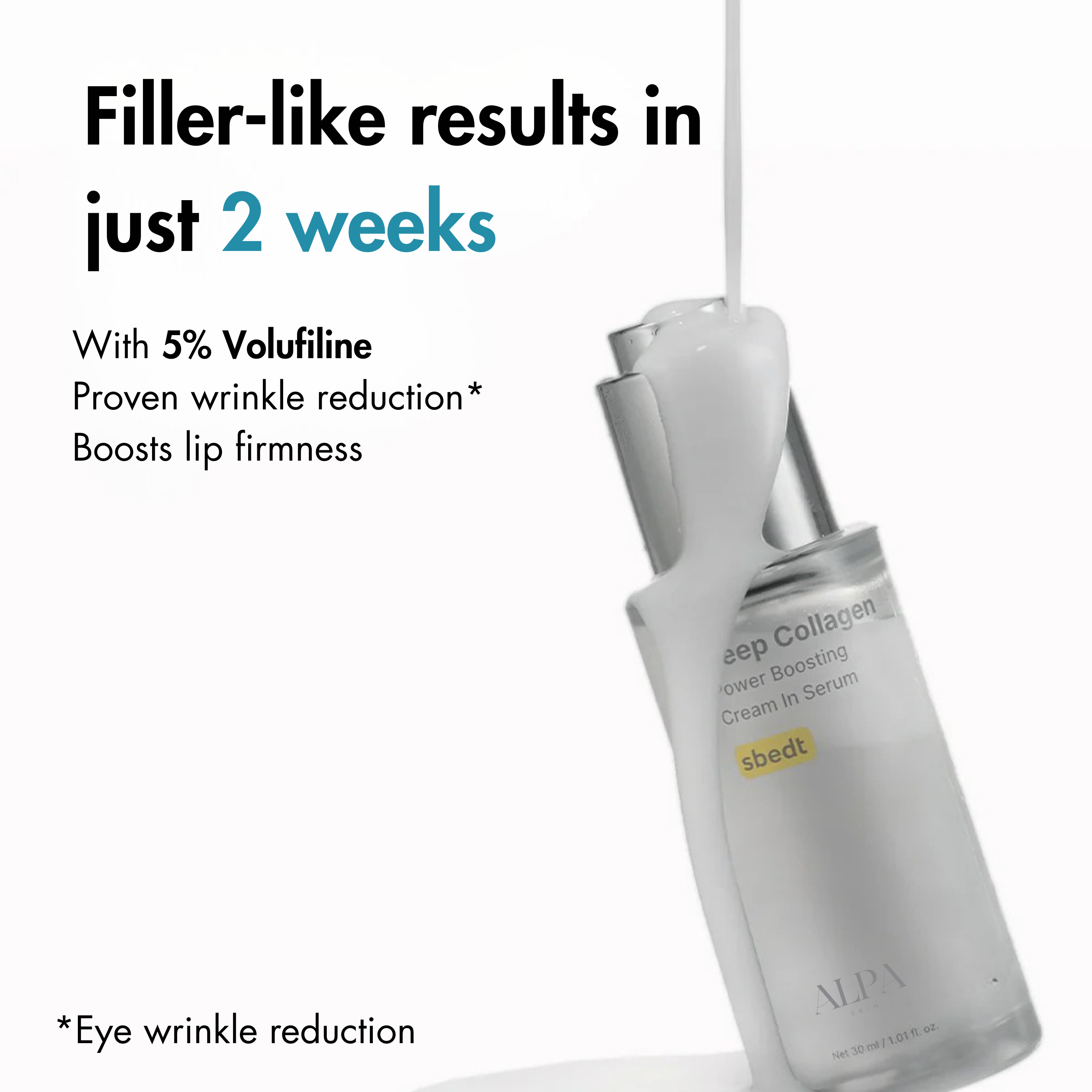 AlpaSkin™ Collagen Lift Cream-Serum