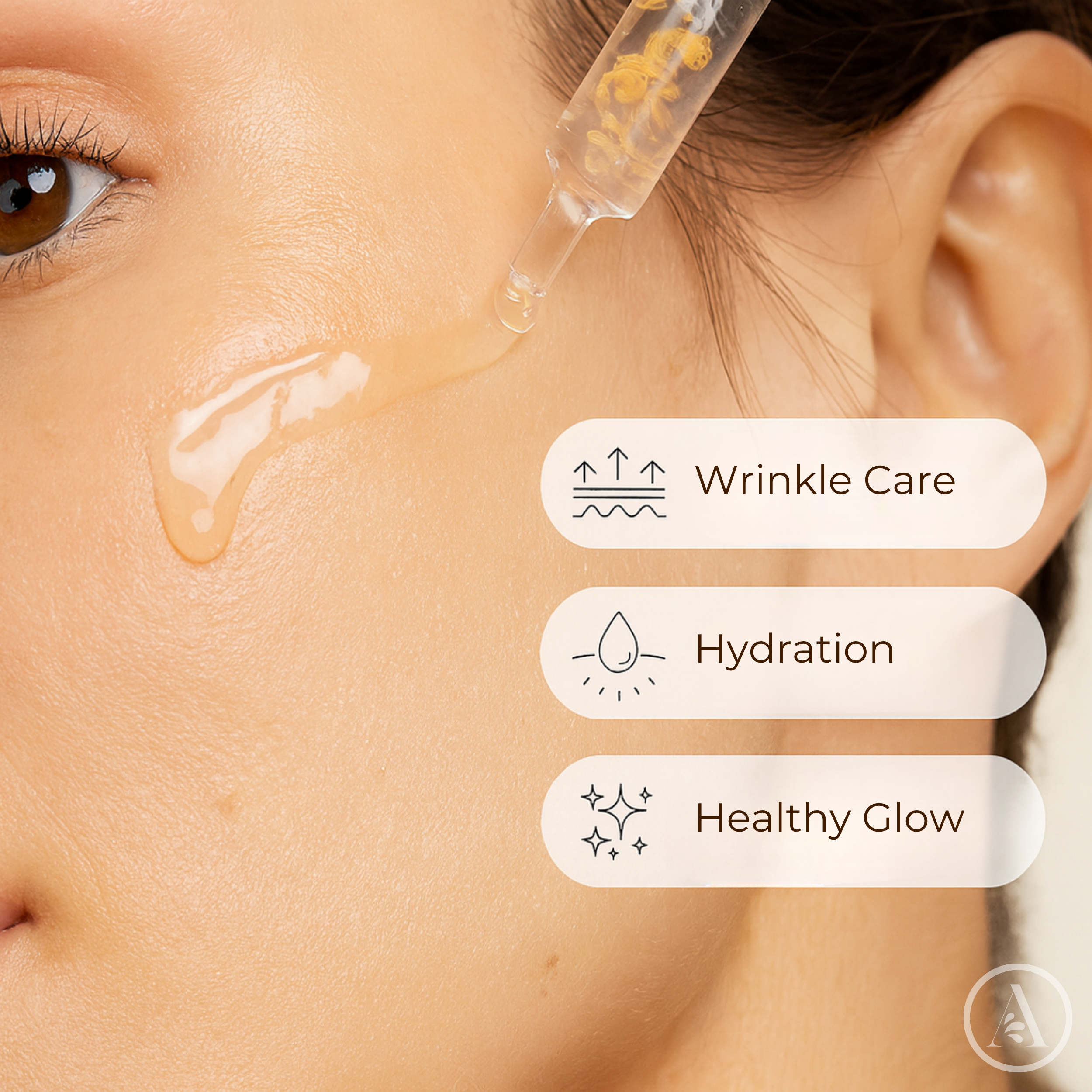 Collagen Serum Wrinkle Smoothing Anti-Aging Face Treatment