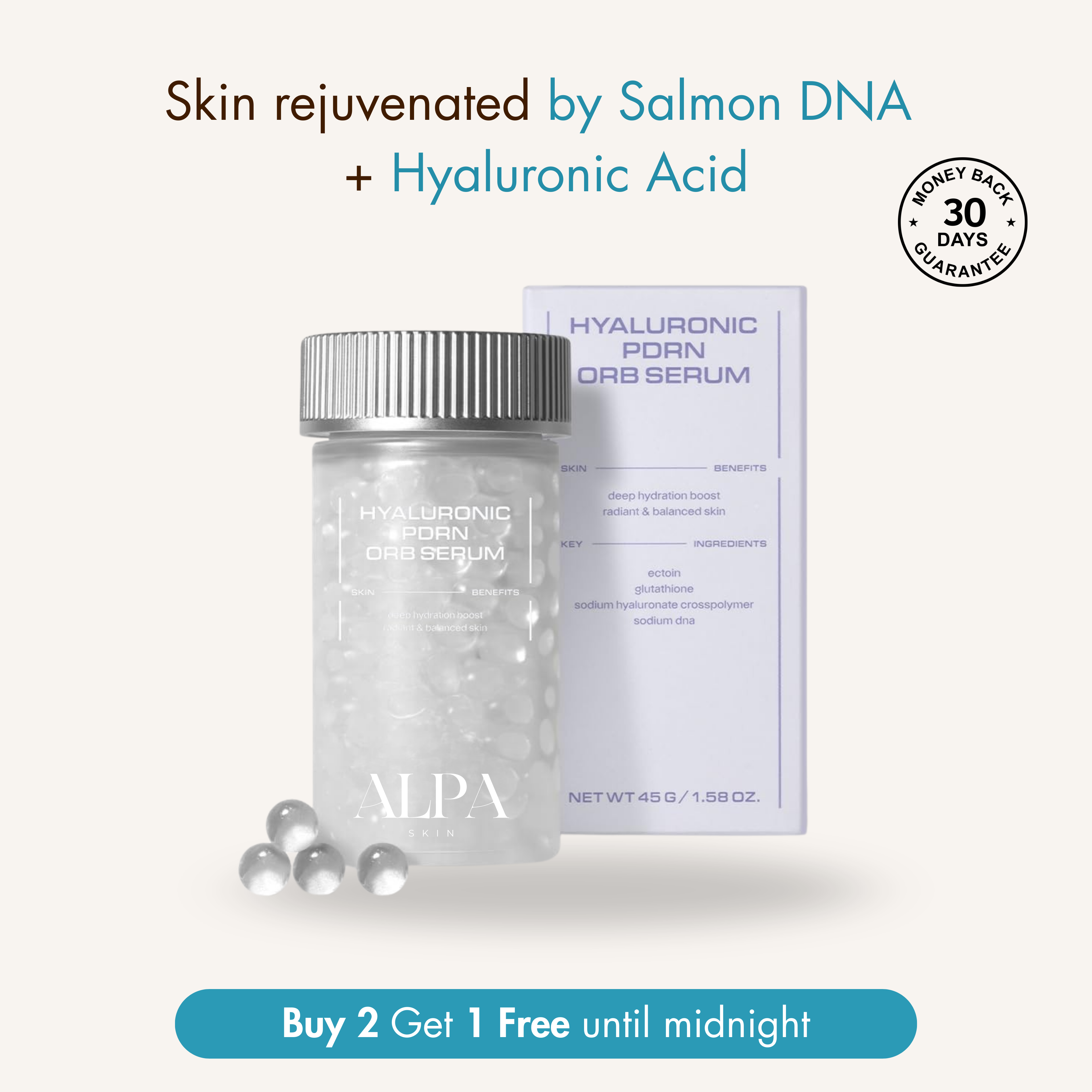 AlpaSkin™ Hyaluronic K-Bubble Serum