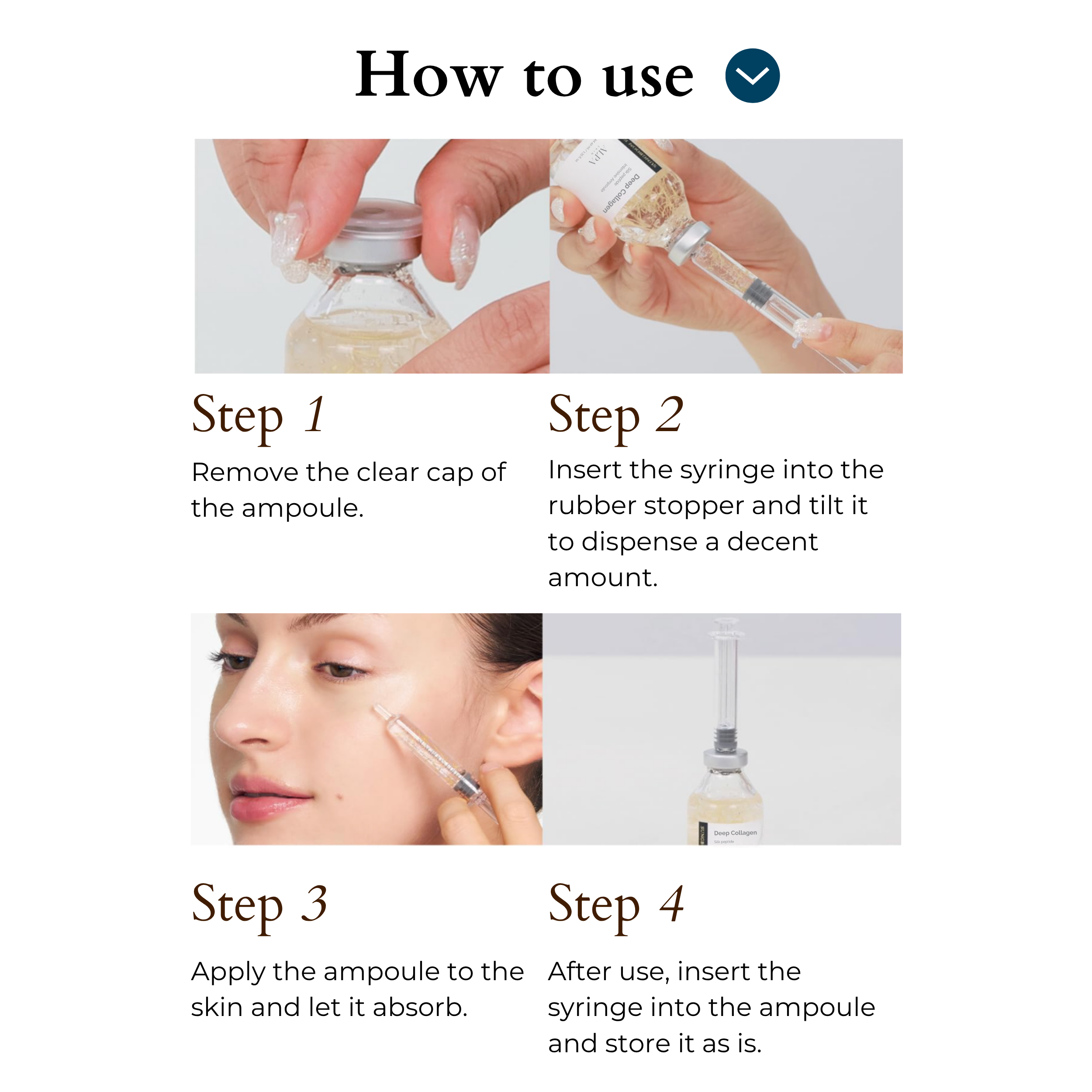 Collagen Serum Wrinkle Smoothing Anti-Aging Face Treatment