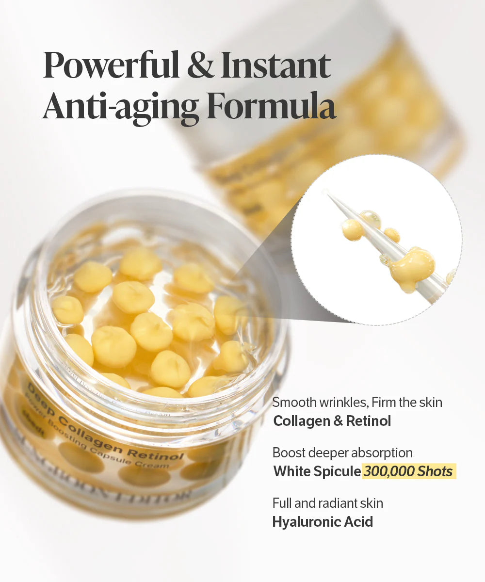 Collagen Capsule Face Cream Anti-Wrinkle Lifting