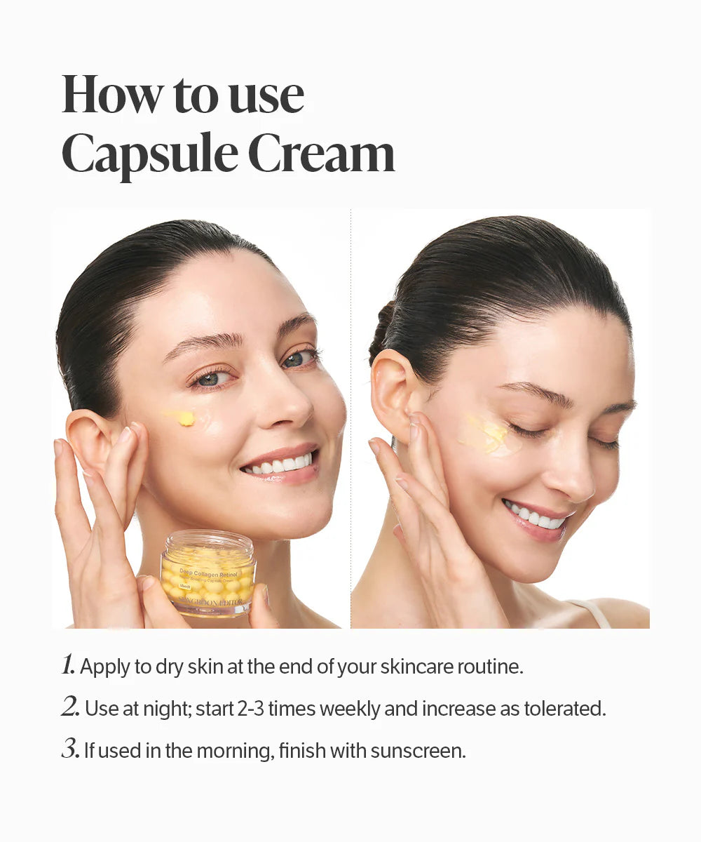 Collagen Capsule Face Cream Anti-Wrinkle Lifting